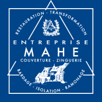 Logo de Mahé Couverture, votre couvreur à SAINT NAZAIRE pour la toiture et le ramonage